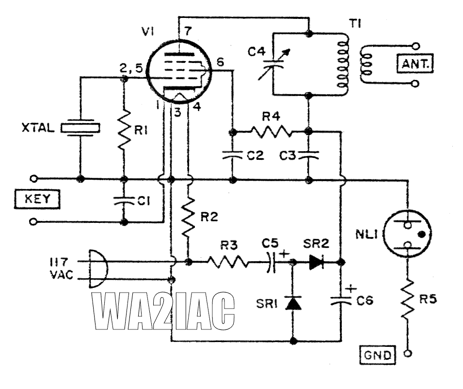 50C5 Transmitter Schematic
