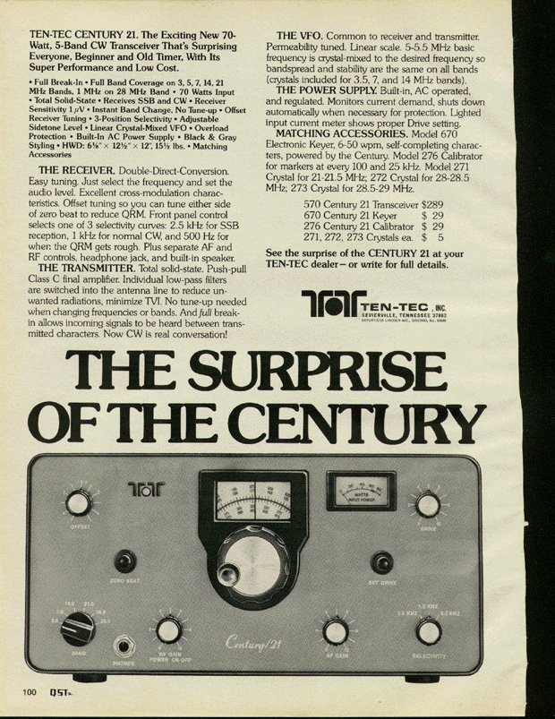 Century 21 Analog Ad